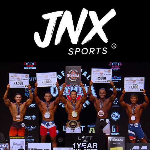 IFBB PRofessional league × FWJオリンピアアマチュアジャパン2022にJNXスポーツが協賛しました。